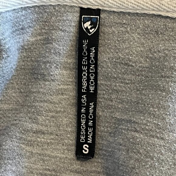 Kuhl hooded Arva sweatshirt full zip grey women's small - Picture 9 of 13